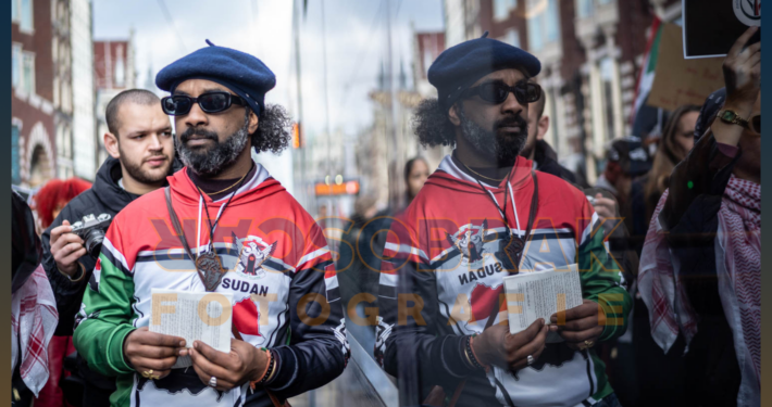 stop the genocide sudan amsterdam oscar brak fotografie