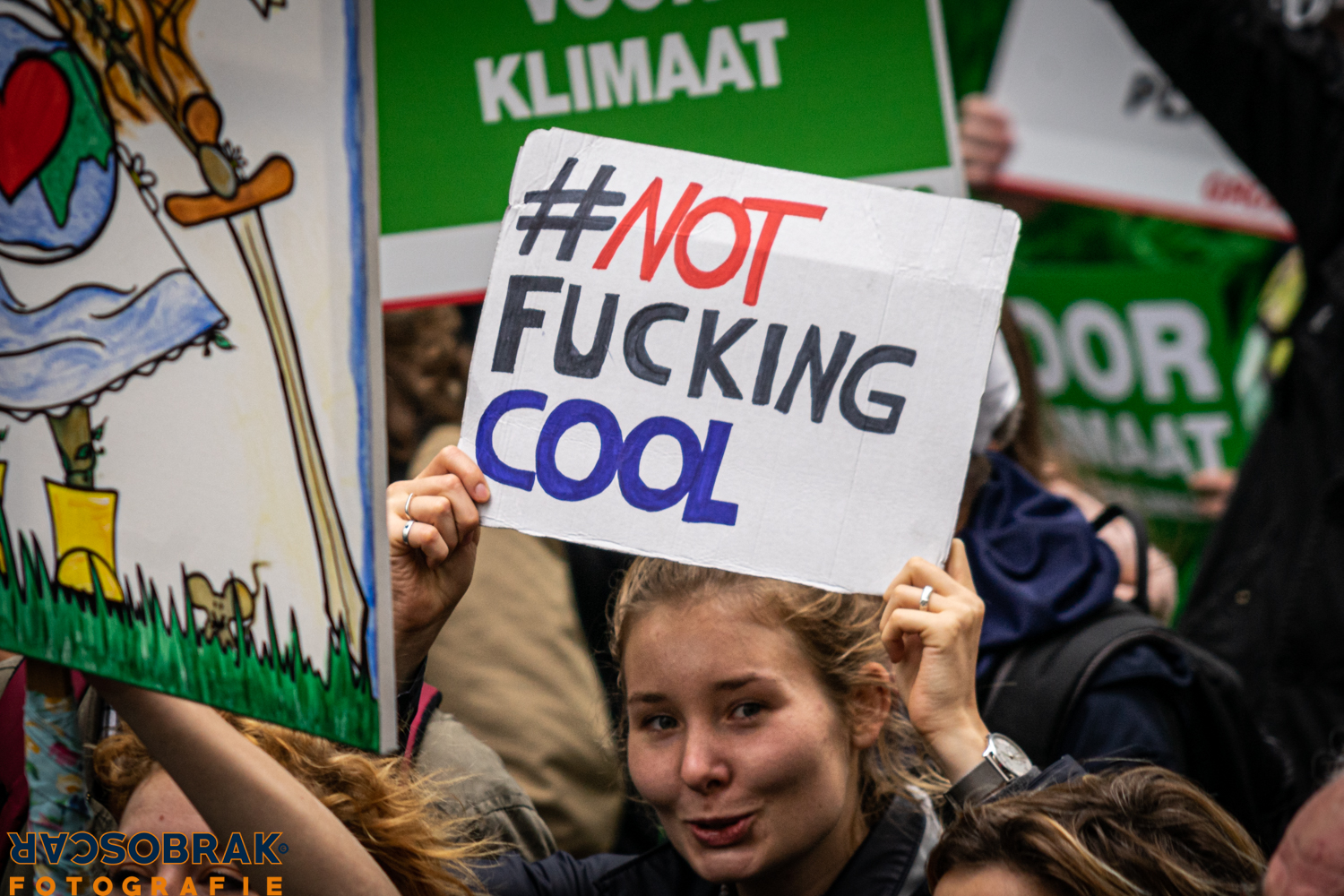 Klimaatstaking Den Haag Oscar Brak Fotografie