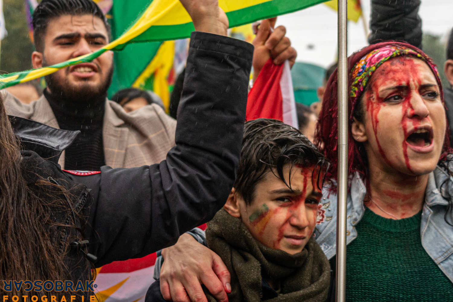Koerden Rojava Den Haag Oscar Brak Fotografie